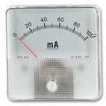 Ampermetru analogic, panou 0-500mA, 45x45mm, SD38/0-500MA