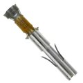 Pin socket, 14-20AWG, Tin, CRIMP, Universal Mate-N-Lok, 350536-1, TE Connectivity