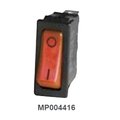 Comutator basculant, OFF-ON, 16A/250VAC, 2 pini, SPST, orificiu montare 30x11mm, MP004416