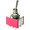 Intrerupator basculant; ON-NONE-ON, 2A/250VAC, 5A/28VDC, 9 pini, 3PDT, orificiu montare Ø6.35mm, 1M31T1B1M1QE, MULTICOMP