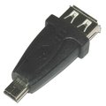 Adaptor USB A soclu, USB B mini mufa; ADAP628