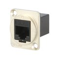 Adaptor RJ45, CAT6, metal, soclu, soclu, panou, CP30222M, CLIFF