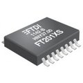 FT201XS, IC, I/F, USB2.0 FS TO I2C, 16SSOP