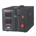 Stabilizator tensiune 220VAC, cu servomotor, 500VA, AVR-SRV-SECURE500