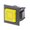Push-buton, bistabil, patrat, 3A, OFF-ON, SPST-NO, galben, orificiu montare 16x14mm, DS-664K-S-L-S-K-TY, MIYAMA