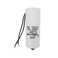 Condensator pornire motor 45uF, 400V, terminal fir, surub, MOTCAP-45UF-WR