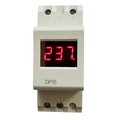Ampermetru digital, sina, 5-1000AAC, 88x36mm, intrare 5A, 2 module, DP-15AA