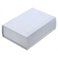 Cutie plastic, 136x185x60mm, gri, panou, Z-112J