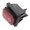 Comutator basculant, 16A, 2xON-OFF, rosu, IP65, 4 pini, DPST, orificiu montare 22x30mm, B448MASK-RT