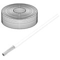 Conductor 1mm2, izolatie silicon, alb, 500V, 180C, SIF1.00-WH