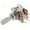 Potentiometru 2K2, stereo, lin, ax 6mm, R16148-1B-2-B2K2