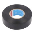 Banda izolatoare, negru, 19mm x 20m, 53988-19/20-BK, TESA