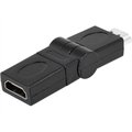 Adaptor, HDMI mama, HDMI tata, mobil 360°, aurit, CA322