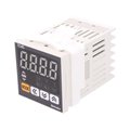 Termostat de temperatura, PT100, termocuplu J, termocuplu K, 2xSPST-NO, SSR, 100-240VAC, 45x45mm, TC4S-14R, AUTONICS