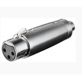 Adaptor XLR, mama, 3 pini, RCA mama, XLR-3FRCAF, GOOBAY