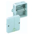 Cutie plastic, jonctiune, gri, 93x93x55mm, IP65, ABOX040-AB-4, SPELSBERG