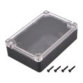 Cutie plastic, 80x120x36mm, semitransparent, KM-76BKTRC, MASZCZYK