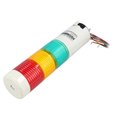 Coloana de semnalizare industriala, continuu, buzer, rosu/portocaliu/verde, 24VDC, STG40ML-BZ-3-24-RAG, QLIGHT