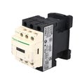 Contactor 9A, 24VDC, 3xNO, DIN, pe panou, NO+NC auxiliar, LC1D09BD, SCHNEIDER ELECTRIC