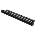 Patch panel RJ45, 24 porturi, rack 19, CAT6, NP0004A, LOGILINK