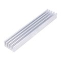 Radiator Al, natural, 100x19x10mm, SK632/100/AL