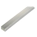 Radiator Al, natural, 1000x19x14mm, SK633/1000/AL
