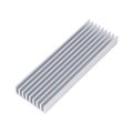 Radiator Al, natural, 100x33x10mm, SK635/100/AL