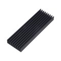 Radiator Al, anodizat, 100x33x14mm, SK636/100/SA