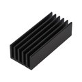 Radiator Al, anodizat, 50x21x14mm, SK653/50/SA