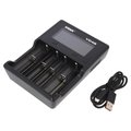 Incarcator acumulatoare Li-Ion, Ni-MH, 1.2V/3.6V/3.7V, 4 celule, XTAR-VC4S