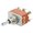 Intrerupator basculant, (ON)-OFF-(ON), 15A, 6 pini, DP3T, T215SSULCSAFJ