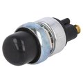 Intrerupator apasare, 60A, 12V, push, SPST-NO, OFF-(ON), negru, A2-19-14-A1