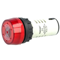 Semnalizator acustic, buzer, 230VAC, 22mm, 80dB, rosu, montare panou, AD16-BUZZER/220V