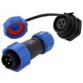 Conector circular, set tata/mama, PIN:3, IP67, DS1110-24-03BU8