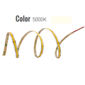 Banda LED, alb rece, 5000K, 528 LEDuri/m, COB, 10W/m, 12V, IP20, 10mm, HH-50KI-528FNA-COB