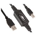 Repetor USB 2.0, USB-A tata/USB-A mama, 10m, negru, PSG91643