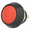 Buton antivandal, OFF-(ON), 2A, rosu, 36V, IP65, SPST-NO, M12, orificiu montare Ø12mm, GQ12B-10/J/R/A