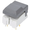 Push buton, tastatura, SPDT, ON-(ON), 4 pini, SER-GY-AU-OA, C&K