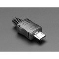 Conector USB MICRO-B, PLUG, mufa pentru lipire cablu, 1390, ADAFRUIT