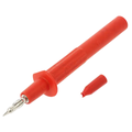 Terminal de măsurare, 32A, 1kV, rosie, soclu 4mm, 66.9112-22, STAUBLI