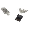 Conector Mini USB-B, mufa, 5 pini, aurit, UX40-MB-5P, HIROSE
