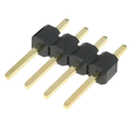 Bareta soclu, 4 pini, 2.54mm, ZL201-04G
