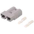 Conector 50A, gri, hermafrodit, cablu cablu, 2PINI, 600V, 3.3-5.3mm2, 1 buc, 6319G1, ANDERSON