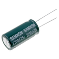 2200uF/25V, condensator, Low Esr, 105C, 12.5x25mm, SAMXON