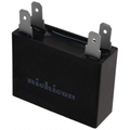 Condensator 5uF, pornire motor, 250VAC, EEC2E505HQA402, NICHICON