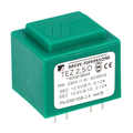 Transformator, 2x10.5V, pcb, 2.5VA, TEZ2.5/D230/10.5-10.5V, BREVE TUFVASSONS