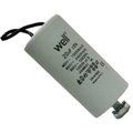 Condensator pornire motor 20uF, 400V, fir, surub fixare, MOTCAP-20UF/400V-WR