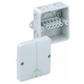 Cutie plastic, jonctiune, gri, 80x80x52mm, IP65, ABOX025-AB-2.5, SPELSBERG