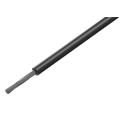 Cablu 1x1.5mm2, solid, izolatie silicon, negru, 500V, 180C, HEAT180SID-1.5BK