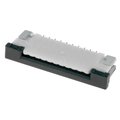Conector panglica, 10 pini, FFC/FPC, pas 1mm, contacte superioare, F1003WR-S-10PT, JOINT TECH